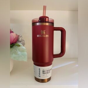 🎉LAST PIECE🎉Stanley 30 oz. Quencher H2.0 FlowState Tumbler Glided Pomegranate